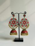 Surahi Jhumka- red - JER-04