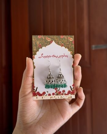 Neo- Jhumka (green)- JER- 20